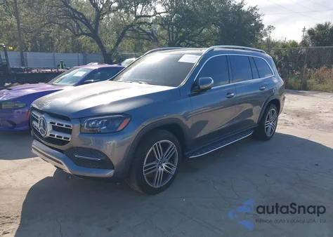 2020 Mercedes-Benz Gls 450 4Matic из США, поврежденный, VIN 4JGFF5KE6LA168041